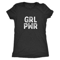 Wouldn't this make an awesome ironic shirt for someone who loves to grill? Wouldn't this be the perfect simple shirt for any confident bad ass? Enjoy this basic but bold flex "GRL PWR" regardless of gender or ability to use a grill. Oh man if you get this and make Hank Hill jokes the whole time you're a legend. If you wear this and smash the patriarchy, you're my hero. Allow 1-2 weeks for something doesn't need vowels.👕 SUPER soft and high quality for the perfect texture and comfort.👕 Wrinkle