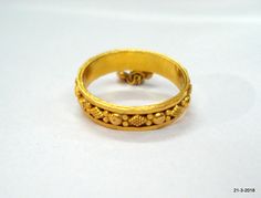 22kt gold ring from rajasthan india. great handmade ring made of 22kt yellow gold, good for jewelry collection. Usa ring size - 7.5 Width - 4..5 mm weight - 4.310 grams Material - 22kt gold. Festive Gold Temple Jewelry Rings, Gold Temple Jewelry Rings For Festive Season, 22k Gold Temple Jewelry Rings For Anniversary, Traditional 22k Gold Rings For Festive Occasions, 22k Gold Temple Jewelry Wedding Ring, Traditional 22k Gold Rings For Puja, Gold Temple Jewelry Ring For Puja, 22k Gold Rings For Ceremonial Festivals, Yellow Gold Rings For Puja And Festivals