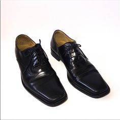 Sz 11.5 Mezlan Montgomer Dress Oxford Shoes Euc, A Few Small Scuffs Genuine Deerskin Inlay High Shine Italian Calfskin Leather Sole Handmade In Spain 100% Black Leather Lace Up 1” Heel Mezlan Shoes, Oxford Dress Shoes, Oxford Dress, Deer Skin, Leather Lace, Leather And Lace, Derby, Calf Skin, Oxford Shoes