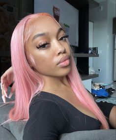 Pretty Hair Color, Human Virgin Hair, Dope Hairstyles, Hair Inspiration Color, Baddie Hairstyles, Hair Inspo Color, Synthetic Lace Front Wigs, I Want To Be, Aesthetic Hair