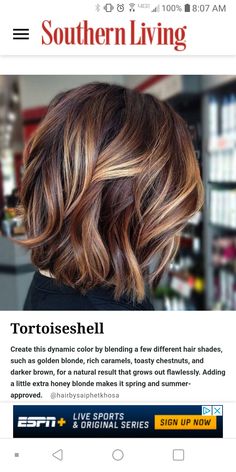 Fall Balayage, Hair Dye Ideas, Ideas For Short Hair, Fall Hair Color For Brunettes, Hair Affair, Haircut And Color, Hair Color And Cut, Spring Color