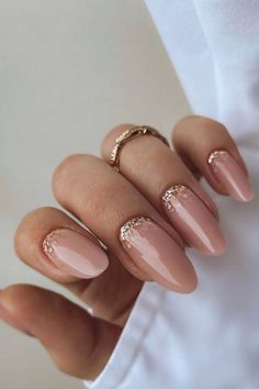 NEW YEARS NAIL IDEAS | HOLIDAY NAILS Silver Cuticle Nails, Ombre Tip Nails Colour, Classy Simple Acrylic Nails, Sparkly Winter Nails 2022, Nails Inspiration Pink Almond, Business Nails Classy Almond, Color Nails With French Tip, Simple Nye Nails Short, Manager Nails