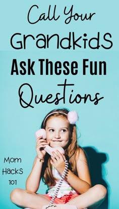 Fun Questions To Ask Kids, Fun Questions For Kids, Questions To Ask Kids, Grandparents Activities, Grandma Ideas, Kids Questions, Questions For Kids, Fun Questions, Grandparenting