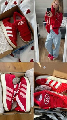 Adidas Campus Red Outfit, Adidas Campus 00s Red Outfit, Adidas Red Shoes, Red Adidas Campus 00s Outfit, Red Campus 00s, Red Campus 00s Outfit, Red Adidas Shoes Outfit, Red Adidas Campus, Red Campus