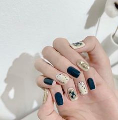 Retro Nails, Makeup Nails Art, Wow Nails, Short Gel Nails, Nails Today, Cute Gel Nails