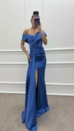 This stunning evening dress features a fabric blend of 50% cotton, 35% polyester, and 15% elastane. Find the essential washing instructions conveniently provided on the product label.  Model's Measurements: Height: 1.73 meters - 5'8 Bust: 86 cm - 34 inc Waist: 62 cm - 24 inc Hips: 94 cm - 37 inc Weight: 55 kg - 121 lbs If you are unsure about your size please message me your height and weight. So i can recommend the correct size for you. Pleated Satin Dress, Lace Collection, Cocktail Attire, French Lace, Evening Attire, Satin Dress, Product Label, Dress Clothes For Women, Satin Dresses