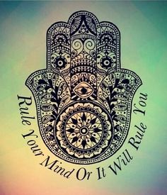 What you think, you become. Be positive. Keep a clear and still mind = peace,harmony,love solitude. Peace And Harmony, Foot Tattoos, Mind Body Soul, Hamsa Hand, Yoga Inspiration, Buddhism, Namaste, Inspire Me, Peace And Love