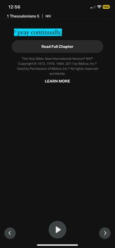 an iphone screen with the text, pray community read full charter and learn more on it