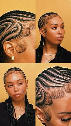 @timesmeritinfluencer Creative Cornrows, Cornrows Designs, Trending Cornrows, Summer Cornrows, Braids Trending, Cornrows Ideas, Design Hairstyle, Long Cornrows, Hair Braid Designs