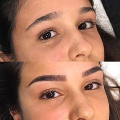 Henna Eyebrows, Bentuk Alis, Eyebrow Makeup Tips, Smink Inspiration, Eyebrow Tinting, Brow Tinting