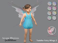 Toddler Fairy Wings, Mods Ts4, Sims 4 Cc Folder, Save File, Sims 4 Toddler, Sims Hair, Baby Fairy