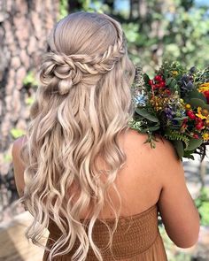 Outdoor Wedding Hair, Garden Wedding Hair, Prom Hair Up, Bridesmaid Hair Inspo, Garden Wedding Hairstyles, Bridemaids Hairstyles, Cute Prom Hairstyles