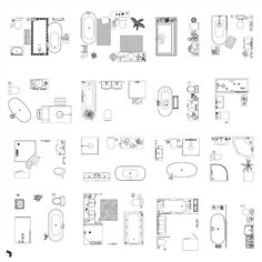 Cad Bathroom Setups Top View PNG - Toffu Co Furniture Top View, Japanese Inspired Bedroom, Bathroom Drawing, Floor Plan Symbols, Bathroom Setup, Interior Design Basics, Interior Design Template, Drawing Furniture, Architecture Drawing Sketchbooks