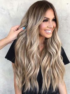 Long Hair Highlights, Ash Blonde Balayage, Bronde Hair, Brown Blonde Hair, Long Blonde, Hair Color Balayage, Long Blonde Hair, Ash Blonde, Light Hair