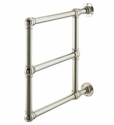 an image of a towel rack with two bars on the top and one bar at the bottom