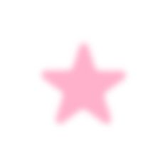 a pink star on a white background