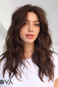 Long Loose Curls, Brunette Ombre, All Face Shapes, Gorgeous Hair Color, Long Layered Haircuts, Brown Blonde Hair, Haircuts For Long Hair, Lace Hair, Long Wigs