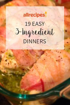 20 Easy Dinners You Only Need 3 Ingredients to Make 3 Ingredient Dinners, Slow Cooker Shredded Chicken, Three Ingredient Recipes, 5 Ingredient Dinners, 4 Ingredient Recipes, 3 Ingredient Recipes, 5 Ingredient Recipes, Recipes To Make, Easy Dinners