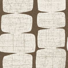 an abstract pattern with white squares on brown background