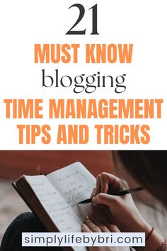 blogging time management Blogging Ideas, Own Boss, Time Management Tips, Blog Content