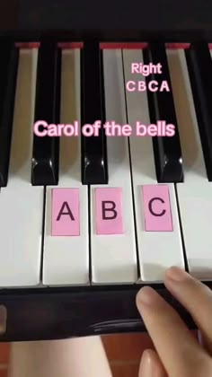 Mastering 'Carol of the Bells' on Piano 🎹 | Step-by-Step Tutorial Play The Piano, Play Music, To Play, Piano, Step By Step, Abc, Music Instruments