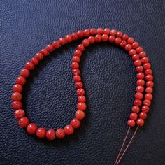 "'' Item Description '' SALE !! Italian Red Coral Beads, 100% Natural Italian Red Coral Gemstone Beads, Red Coral Round Shape For Jewelry Making, Wholesale Supplies Material :-Natural Coral Italian Coral - Gemstone weight - 100.5' Ct - (20.07- gram) 7X5 mm - Size - Approx 16\" Inches (40.64cm) - Length 1.String - Quantity Color - As Seen In Picture Payment Policy We accept payment through PAYPAL only. Shipping Policy We ship orders daily, excluding Sundays and holidays. All orders are processed and shipped in 1 to 3 Days after receiving the payment. It takes about 11-25 business days to arrive to you. Abut As ;; We are manufacturer exporter of loose gemstone from Jaipur Rajasthan . We are doing the business from last 37 years . We can provide any type of stone at desired shape and size. Co Red Coral Gemstone Beads For Jewelry Making, Red Coral Beaded Necklaces With Faceted Beads, Red Round Beads, Gems And Cabochons For Gifts, Red Beads And Cabochons For Jewelry Making, Gift Red Coral Round Beads, Hand-strung Red Beads For Jewelry Making, Gift-grade Red Coral Beads, Red Oval Beads For Jewelry Making, Red Beaded Necklaces With Round Beads