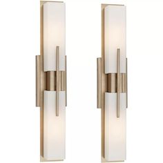 Possini Euro Design Midtown Modern Wall Lights Set Of 2 Burnished Brass Hardwire 4 1/2" 4-light Fixture White Glass For Bedroom Bathroom Vanity House : Target Aesthetician Room, Bathroom Mirror Lighting, Master Bath Mirror, Bar Light Fixtures, Bathroom Lighting Sconces, Mirror And Sconces, Master Bath Lighting, Future Furniture, Glamorous Bathroom