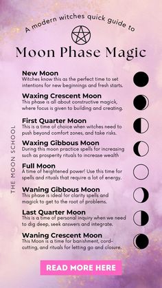 Unlock the secrets of moon phases magic and elevate your witchcraft practice. From the names of full moons to monthly moon names, each phase offers unique opportunities for rituals and spells. Delve into spirit element witchcraft and discover how to tell if you're a natural Moon witch. Elevate your intuition and knowledge of the zodiac and astrology, connect with the cosmic witch aesthetic. Our guide includes practical tips on how to start a grimoire and incorporate moon rituals into your spiritual journey. Embrace the magic of the moon and transform your practice today! List Of Spells, Banishing Ritual, Full Moon Names, Cosmic Witch, Full Moon Phases, New Moon Phase, Moon Names, Prosperity Spell, Moon Magick