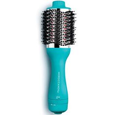 The Moroccanoil 4-in-1 Blow-Dryer Brush is an innovative device that combines a powerful blow dryer, a round brush, a straightener and a curler all in one. With its advanced ionic technology, this brush reduces damage, drying time and static for salon-quality results. features Combines blow dryer, round brush, straightener and a curler Less damaging than traditional tools 2x smoother hair and 50 % less frizz Improves shine Far-infrared light reduces thermal exposure Advanced ionic technology Reduces drying time and static 3 power settings : High, Low, Cool Quiet and lightweight how to use Use on damp or dry hair Separate hair into sections Turn on the appliance by rotating the power control on the handle When the appliance is turned on, the infrared light is lit and the ionizer function is Blow Dryer Round Brush, Brush Straightener, Cnd Colours, Plexiglass Panels, Brazilian Bond Builder, Colour Touch Wella, Velcro Rollers, Nail Tek, Hot Rollers Hair