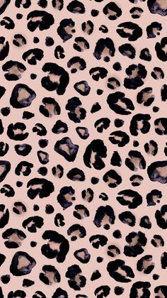 an animal print pattern on a pink background