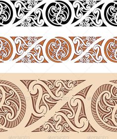 two different types of art nouveau designs