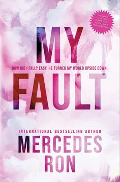 the cover of my fault by mercedes ron