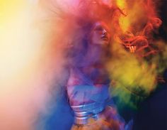 Powder Photoshoot, Camilla Nickerson, Catherine Mcneil, Gay Pride Parade, Natasha Poly, Isabeli Fontana, Mario Sorrenti, Toni Garrn, Rainbow Art