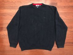 "Size : XXL  Approximate measurements: Pit - Pit = 26\" Length = 28 1/4\" Great condition. Lightly worn. No holes or stains. See all photos. Orders typically ship out within 2 business days. Message me with any questions. Please visit my store for similar items. Thank you!" Chaps Ralph Lauren, Blue Man, Sweater Outfits, Knitted Sweaters, Men Sweater, Ralph Lauren, Mens Outfits, Knitting, Blue