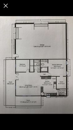 the floor plan for a two bedroom apartment