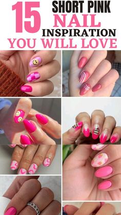 Short pink nails are very nice. These are short Pink nails you love short pink nails Try these short pink nails and you'll love them. These short pink nails are ones you do not want want to miss. Try out these short pink nails Pink Nail Inspiration, Pink Nail Ideas, Short Pink Nails, Dark Blue Nails, Winter Wedding Decorations, Trendy Outfits Winter, Red Nail Designs, Pink Nail Designs, Pink Nail