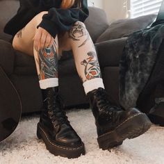 Dr Martens Aesthetic, Metalhead Outfits, Aesthetic Doc Martens, Doc Martens Aesthetic, Dr Martens Jadon Boots, Jadon Boots, Dr Martens Jadon, Doc Martens Boots, Fall Capsule Wardrobe