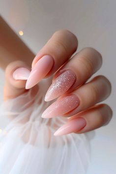 Enhance your graduation day nails with this elegant ombre design featuring a glittery accent. Perfect for graduation nail art and nail ideas for graduation. Get this chic look and more at nailhow.com. Nail Ideas For Graduation, Elegant Nude Nails, Graduation Nail Art, Silk Wrap Nails, Graduation Nails, Nail Prices, Sassy Nails, Ombre Design, Casual Nails