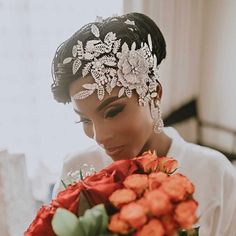 OLIVE HEADPIECE - SuReina Bridal OLIVE HEADPIECE SIlver Bridal Headpiece Vintage Wedding Hats, Bride Hairstyles For Long Hair, Vintage Bridal Hair, Silver Head Piece, Bridal Hair Inspiration, Bridal Headwear, Gold Headpiece, Back Piece, Bridal Wrap