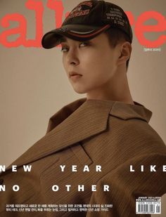 the cover of alive magazine featuring a young man wearing a baseball cap