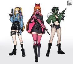 Character Outfits Female Casual, Powerpuff Girls Cosplay, Powerpuff Kızları, Κούρεμα Bob, Powerpuff Girls Fanart, Hxh Characters, Powerpuff Girl, Power Puff, Fishtail Braid