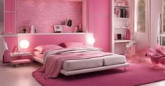 Explore unique pink bedroom ideas that suit every style. Create a beautiful and relaxing environment with our decorating tips. Blush Pink Bedroom, Relaxing Environment