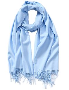 Stylish Outfits For Women Over 50, Cashmere Pashmina, Upgrade Your Wardrobe, Indian Dresses Traditional, Scarf For Women, Dress Gloves, Wrap Scarf, Blue Scarf, Pashmina Scarf