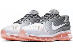 Brand new in box! Women's Nike Air Max 2017 - MSRP $190.00 SEAMLESS FIT. PLUSH FEEL. The Nike Air Max 2017 SE delivers the plush sensation you love with a full-length Max Air unit. The upper is constructed with zonal support and ventilation while molded foam wraps your midfoot and heel for a secure fit. Benefits Flymesh upper provides breathable support. Full-length Max Air unit delivers enhanced cushioning. Soft rubber outsole enhances cushioning. Foam molded into the midfoot wraps the arch for Nike Airmax 2017, Nike Air Max 2017, Gymnastics Shoes, Air Max Women, Nike Air Max For Women, Pink Sneakers, Nike Air Max 95, Cheap Nikes, Nike Air Max 97