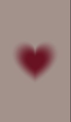 a red heart on a gray background