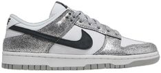 Metallic Low-top Sneakers For Sports, Sporty Metallic Sneakers, Metallic High-top Sneakers For Streetwear, Nike Metallic Sneakers For Streetwear, Streetwear Sneakers With White Sole And Metallic Logo, Nike Metallic Sneakers For Sports, Nike Gold Sneakers For Streetwear, Sports Lace-up Sneakers With Metallic Logo, Metallic Lace-up Sports Sneakers