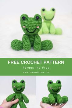 Sew Frog, Printable Crochet Patterns, Graphic Crochet, Frog Crochet Pattern, Frog Amigurumi, Frog Crochet, Birthday Bear, Crochet Frog, Crochet Octopus