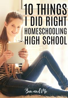 For all the ways I've beaten myself up over homeschooling over the years, I'm going to share with you 10 things I must've done right homeschooling high school.  (Oh, yeah...and there was a lot of that 5 letter word, grace.) #highschool #homeschool #homeschooling High School Electives, School Highschool, Homeschool Board, Career Exploration, How To Start Homeschooling