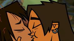 Alejandro and noah kissing total drama Good Cartoons, Parkour, Ship Art