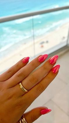 Diy Nails Easy, Teen Nails, Gel Nails French, Cute Simple Nails, Diy Acrylic Nails, Simple Gel Nails, Summery Nails, Simple Acrylic Nails, Acrylic Nails Designs